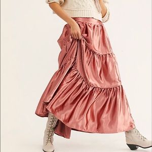 Free People Moonbeam Tiered Skirt
